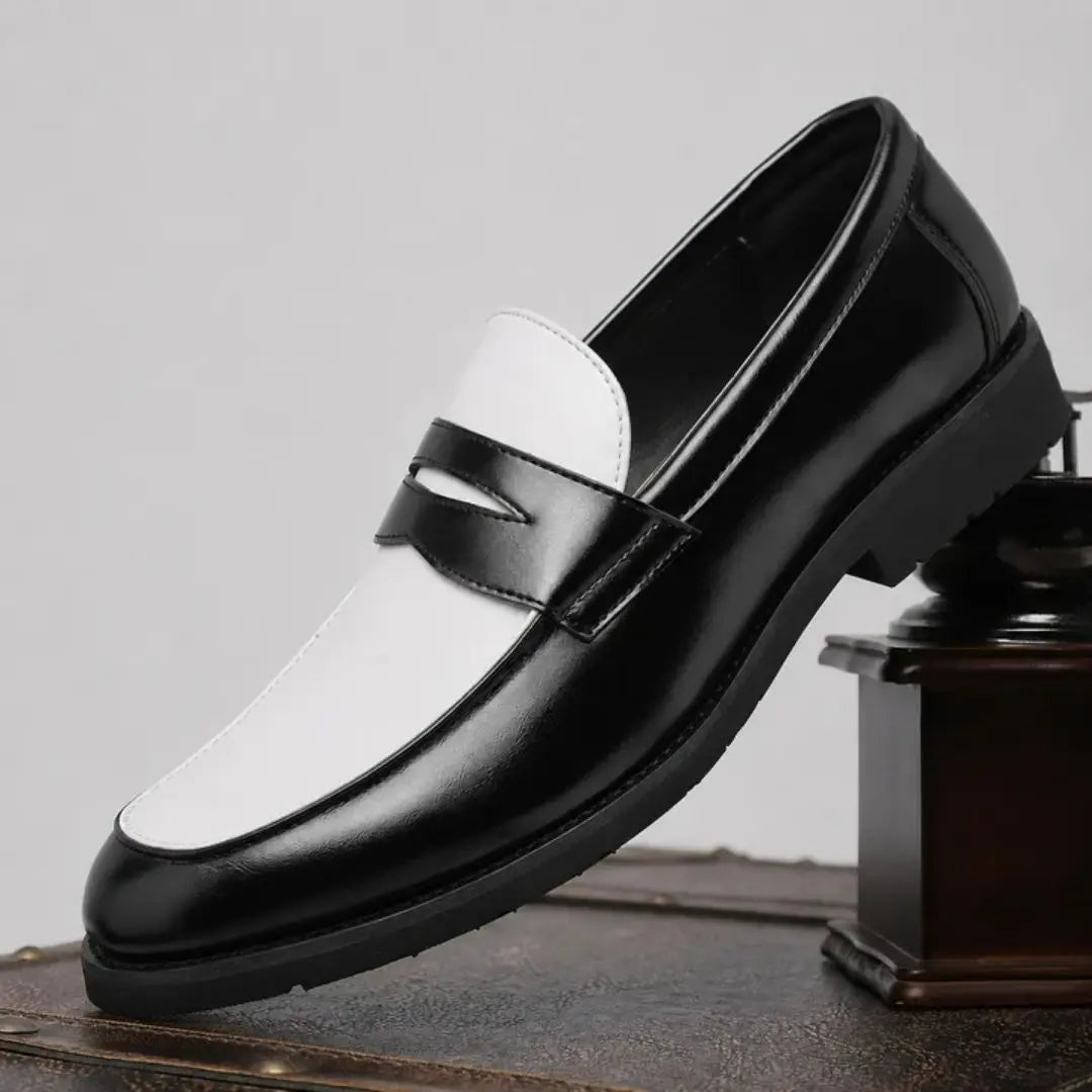 Lugano Men's Italian Penny Loafers