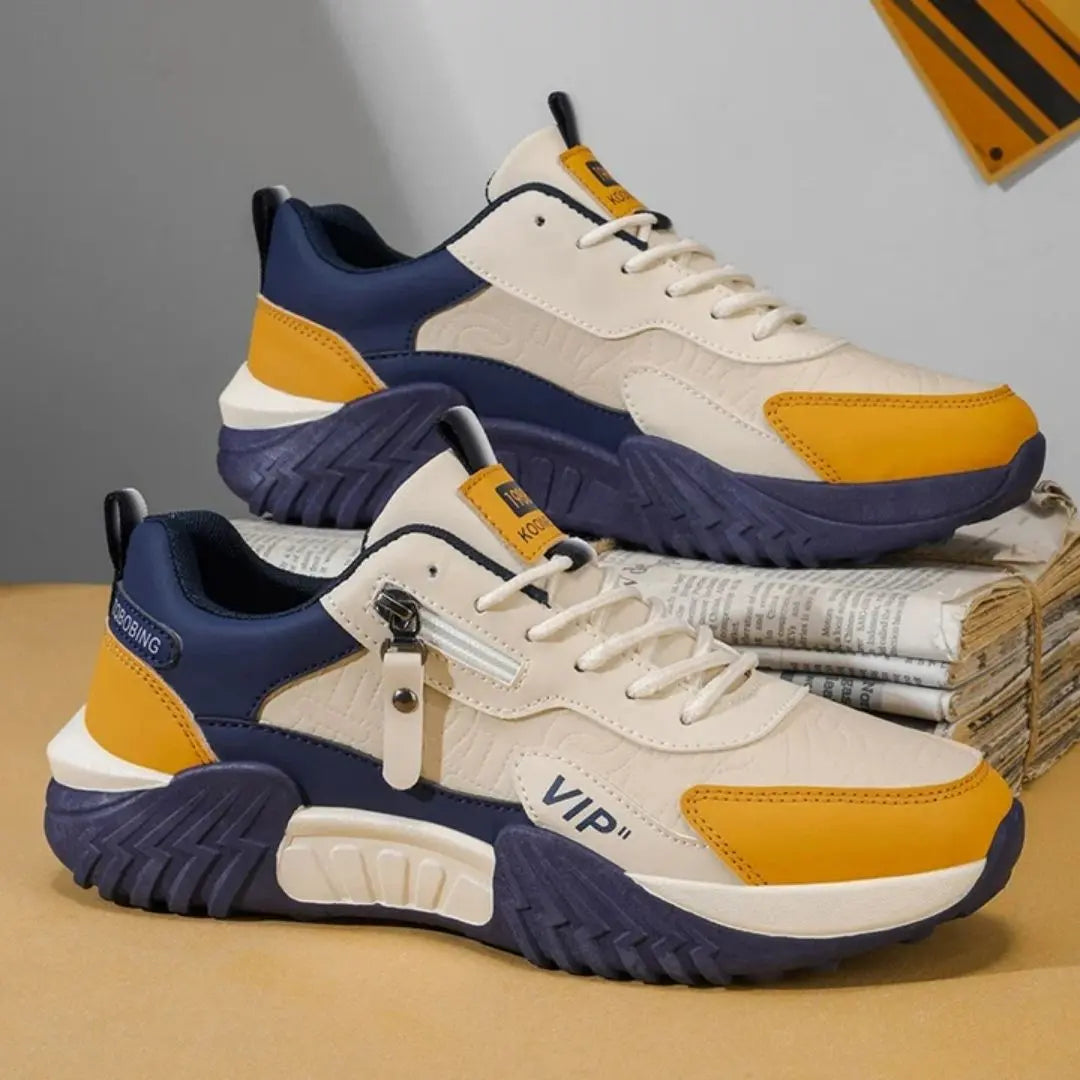 Zorba Men's Leather Sneakers