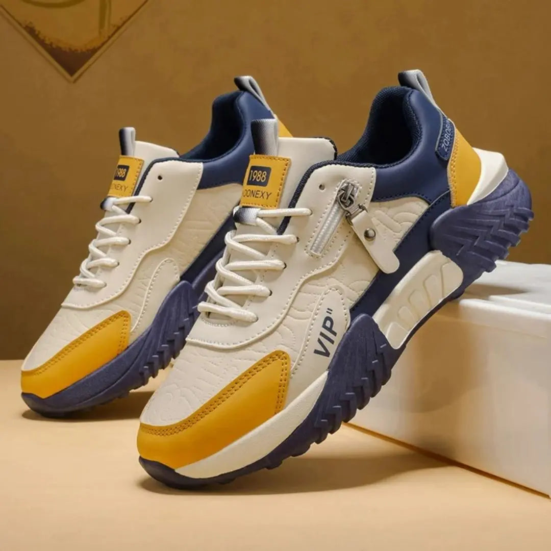 Zorba Men's Leather Sneakers