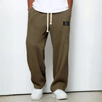 Breathable Adjustable-Waist Straight Lace Pants