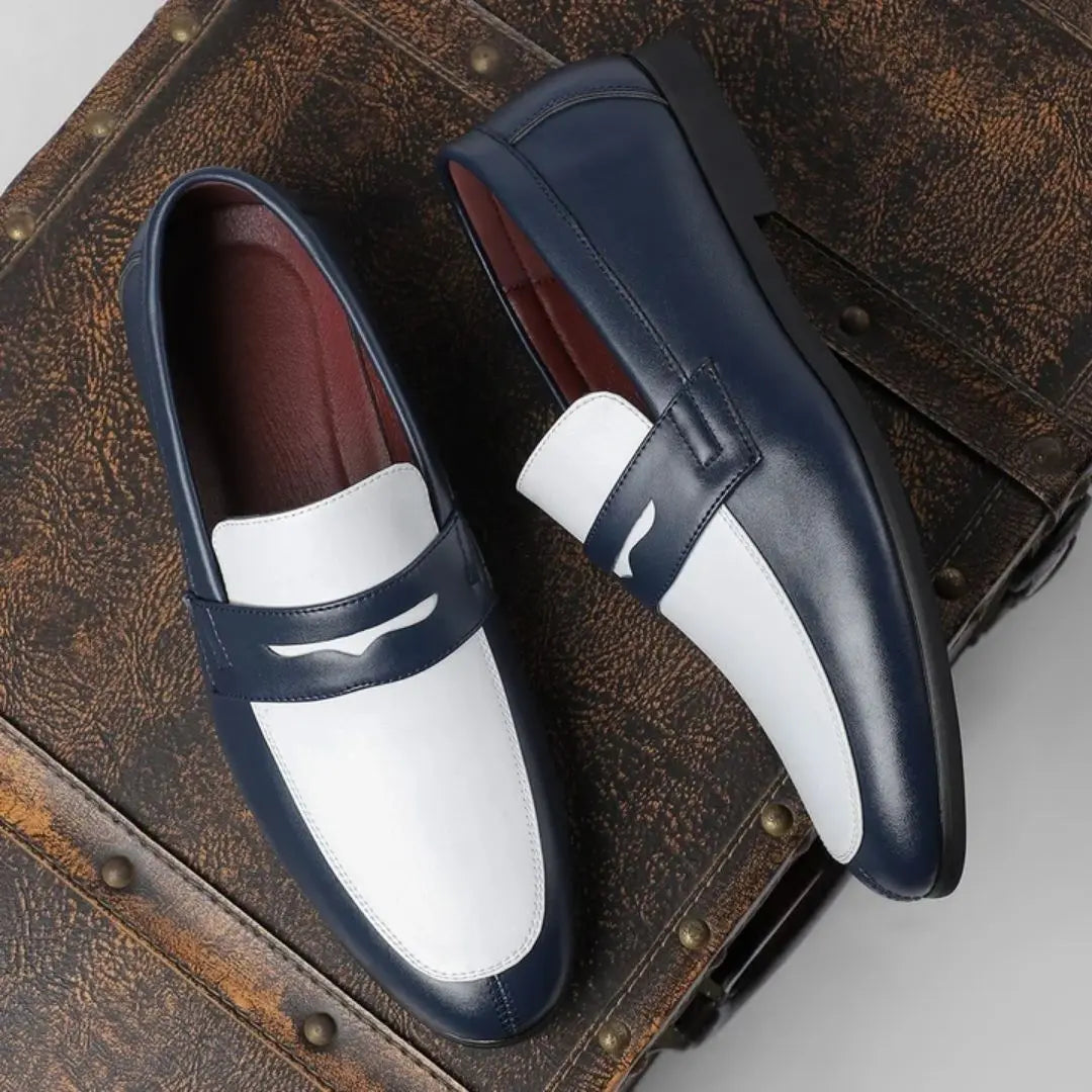 Lugano Men's Italian Penny Loafers