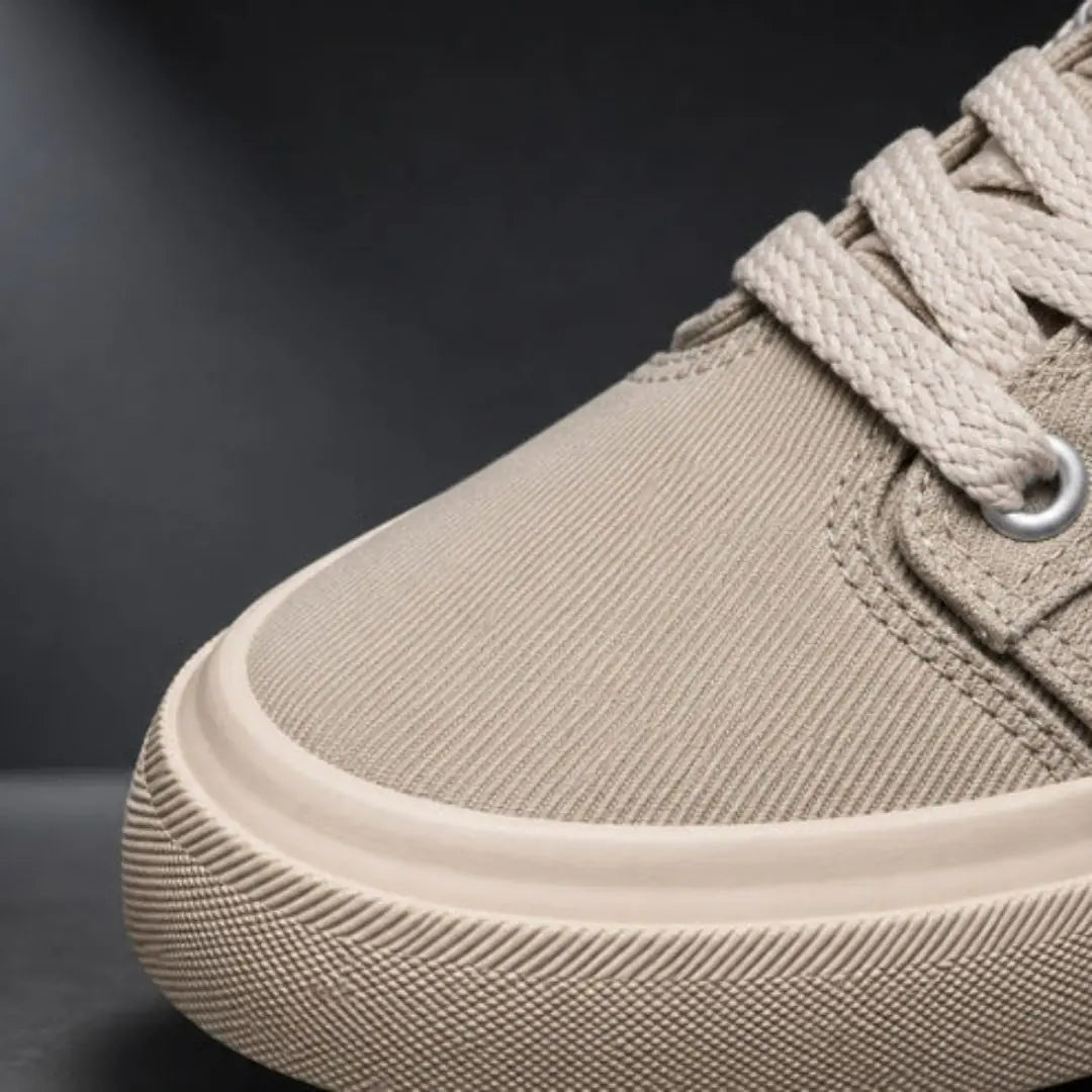 Redline Men's Bold Stripe Street Canvas Sneakers