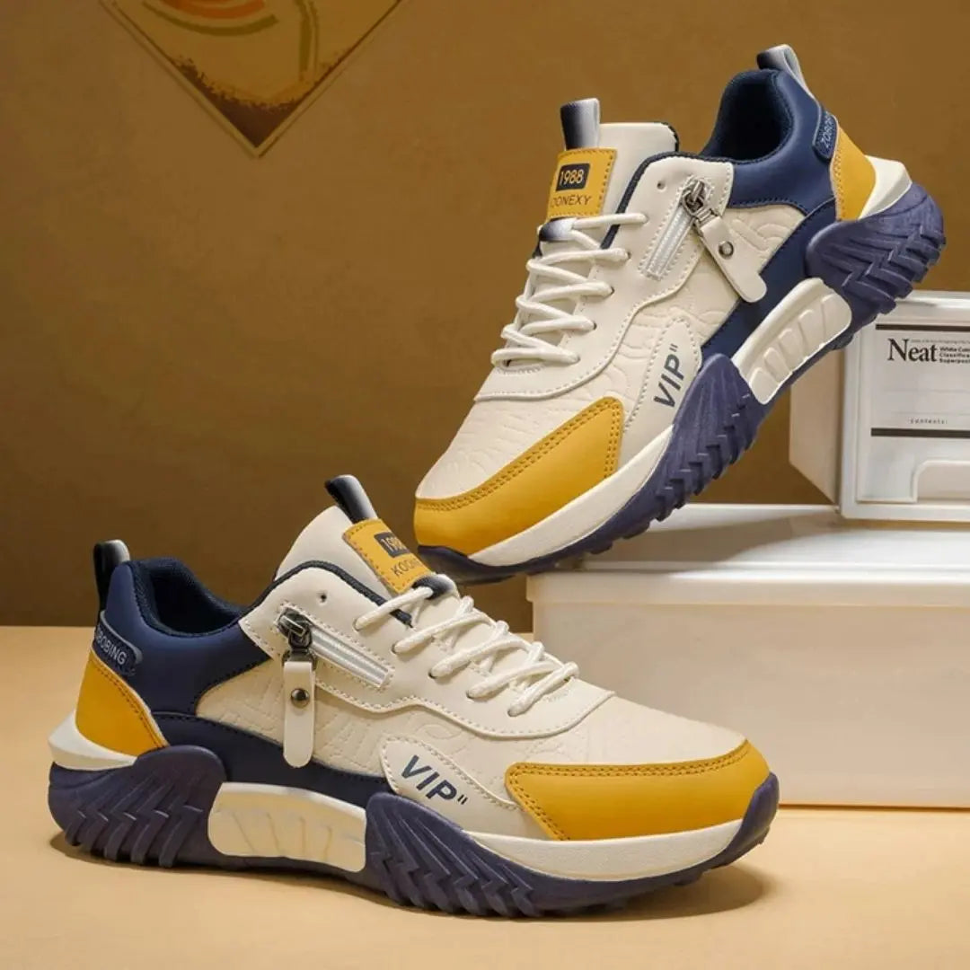 Zorba Men's Leather Sneakers