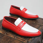 Lugano Men's Italian Penny Loafers