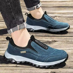 Men's Waterproof Slip-On Walking Shoes with Arch Support