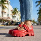 Shyanne Women's Retro Platform Mary Jane Shoes