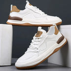 Lusso Italiana Men's Genuine Leather Sneakers