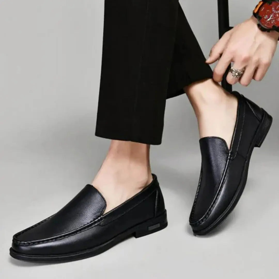 Pelle Italiana Men's Genuine Leather Loafers