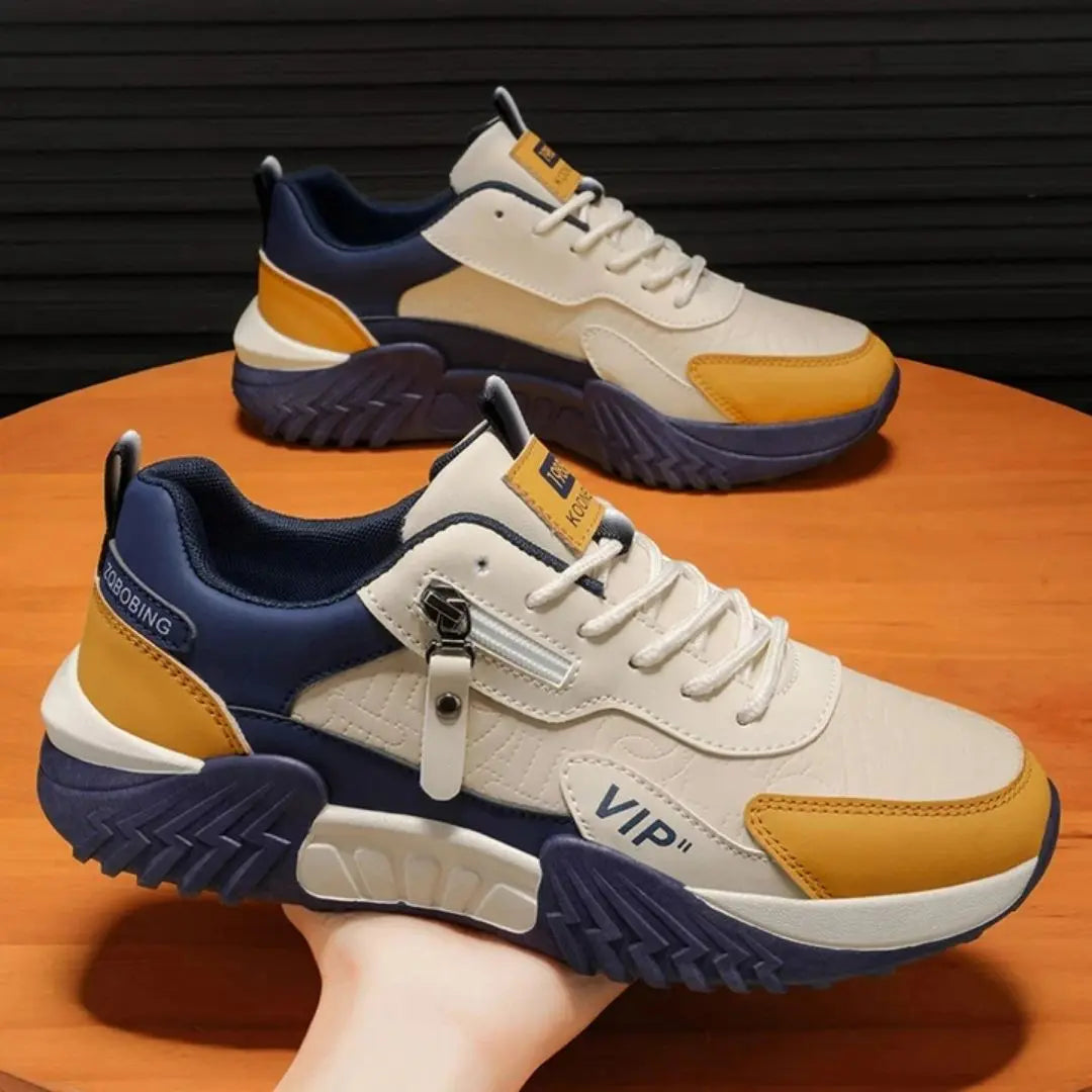 Zorba Men's Leather Sneakers