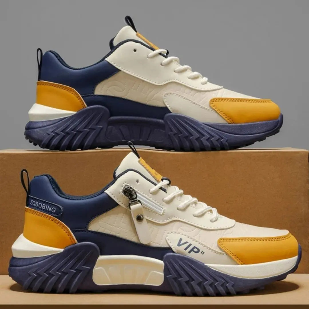 Zorba Men's Leather Sneakers