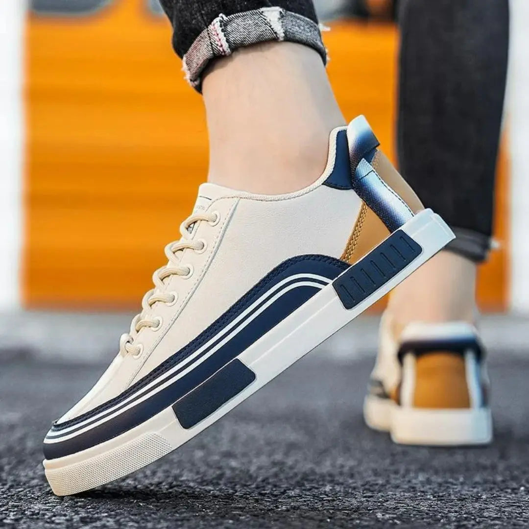 Castellani Men's Sorrento Leather Sneakers