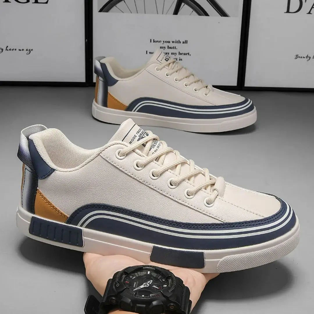 Castellani Men's Sorrento Leather Sneakers