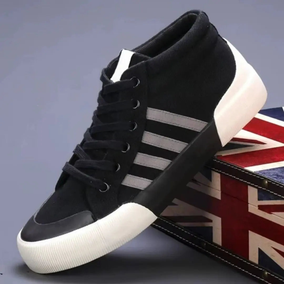 Rowley Men's Urban High Top Canvas Sneakers