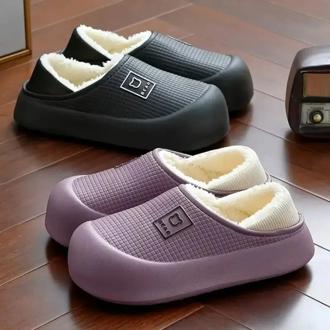 Monica Women's Fleece-Lined Water-Resistant Winter Slippers