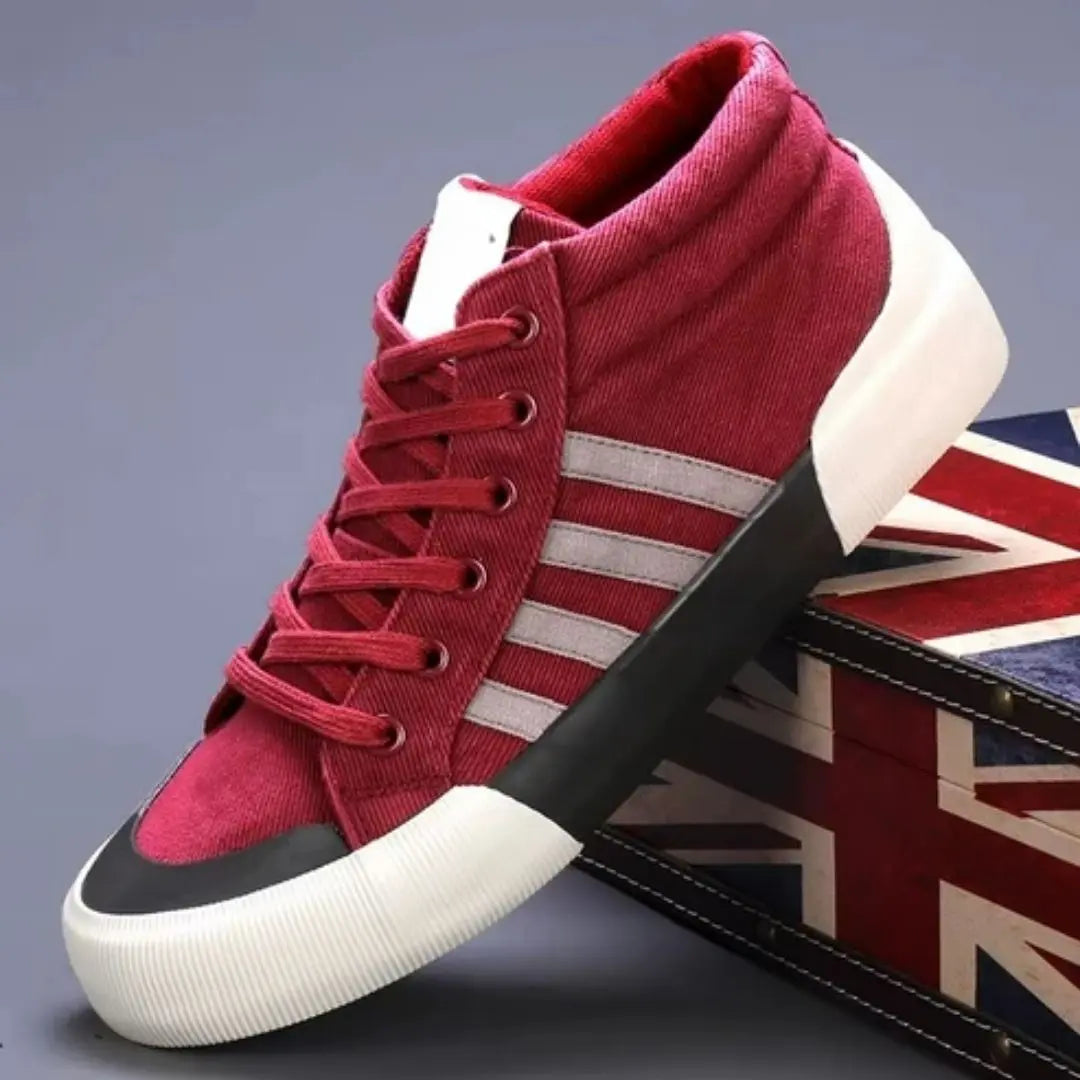 Rowley Men's Urban High Top Canvas Sneakers