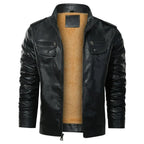 Fleece Biker Jacket