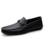 Almeria Men's Metal Bit Leather Loafers