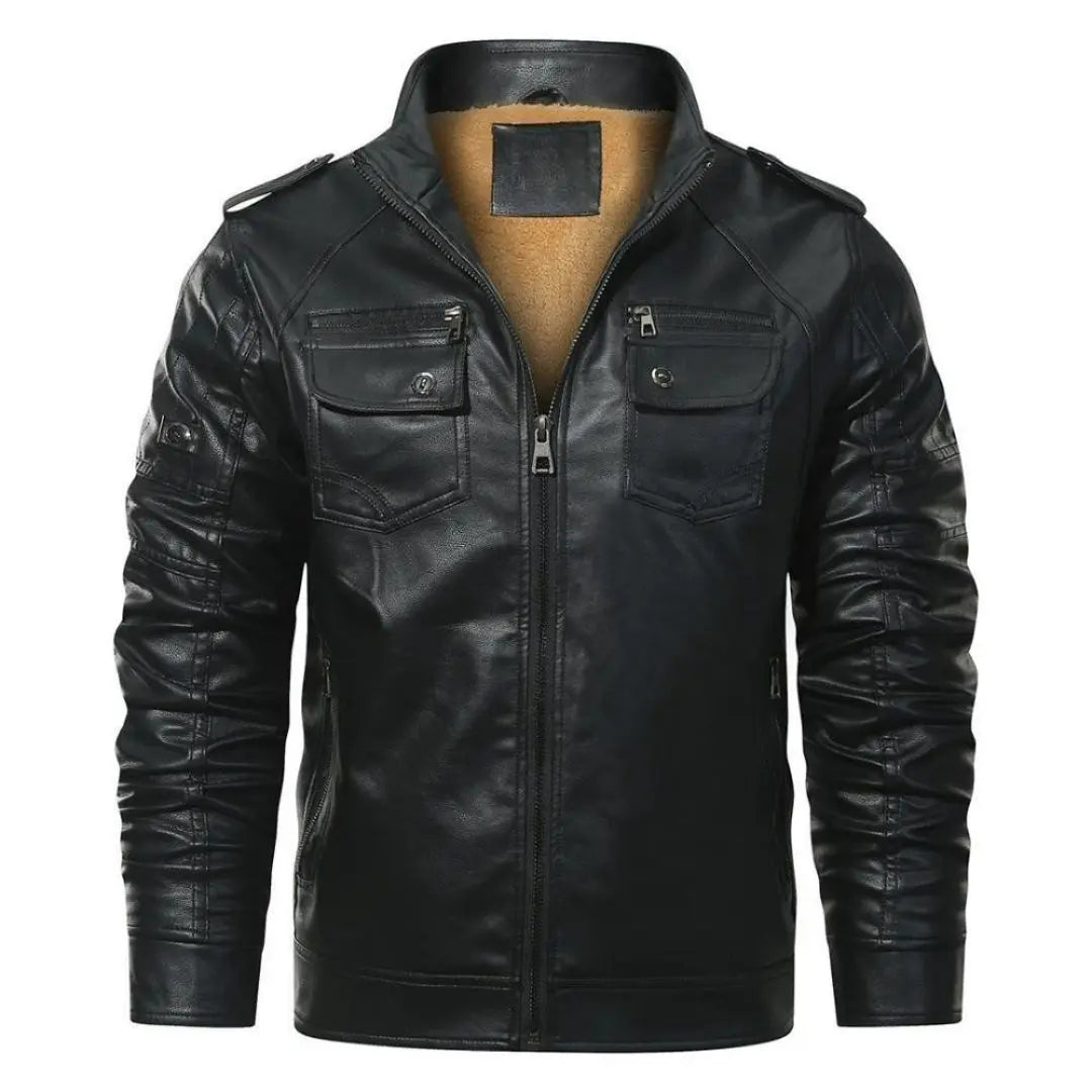 Fleece Biker Jacket