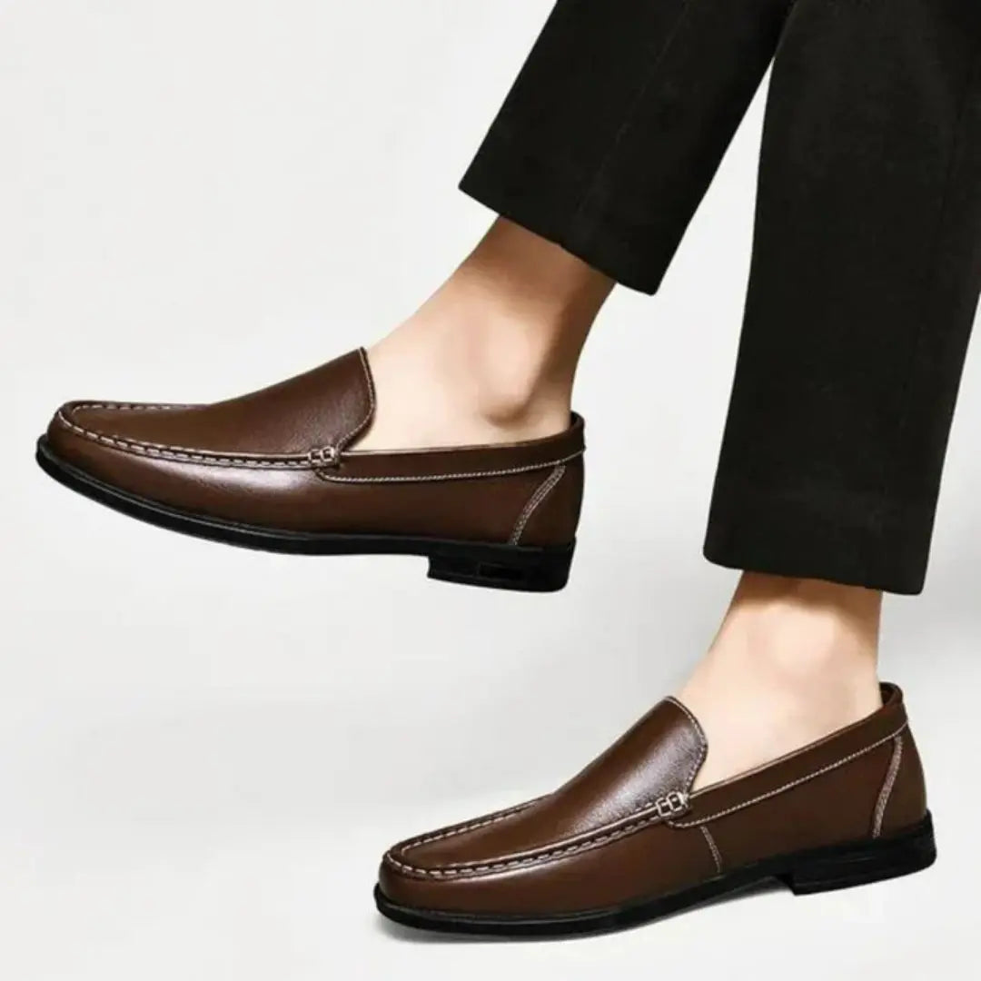 Pelle Italiana Men's Genuine Leather Loafers