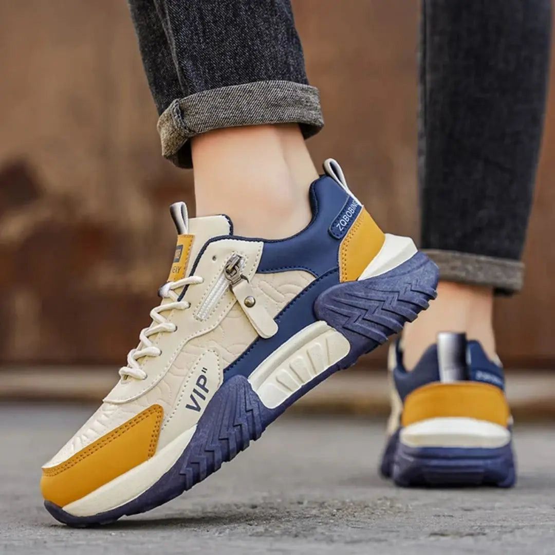 Zorba Men's Leather Sneakers