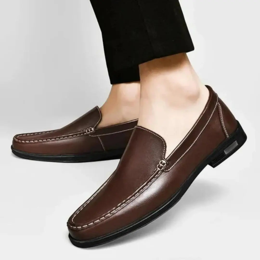 Pelle Italiana Men's Genuine Leather Loafers
