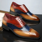 Ashworth Men's Cambridge Leather Brogue Dress Shoes