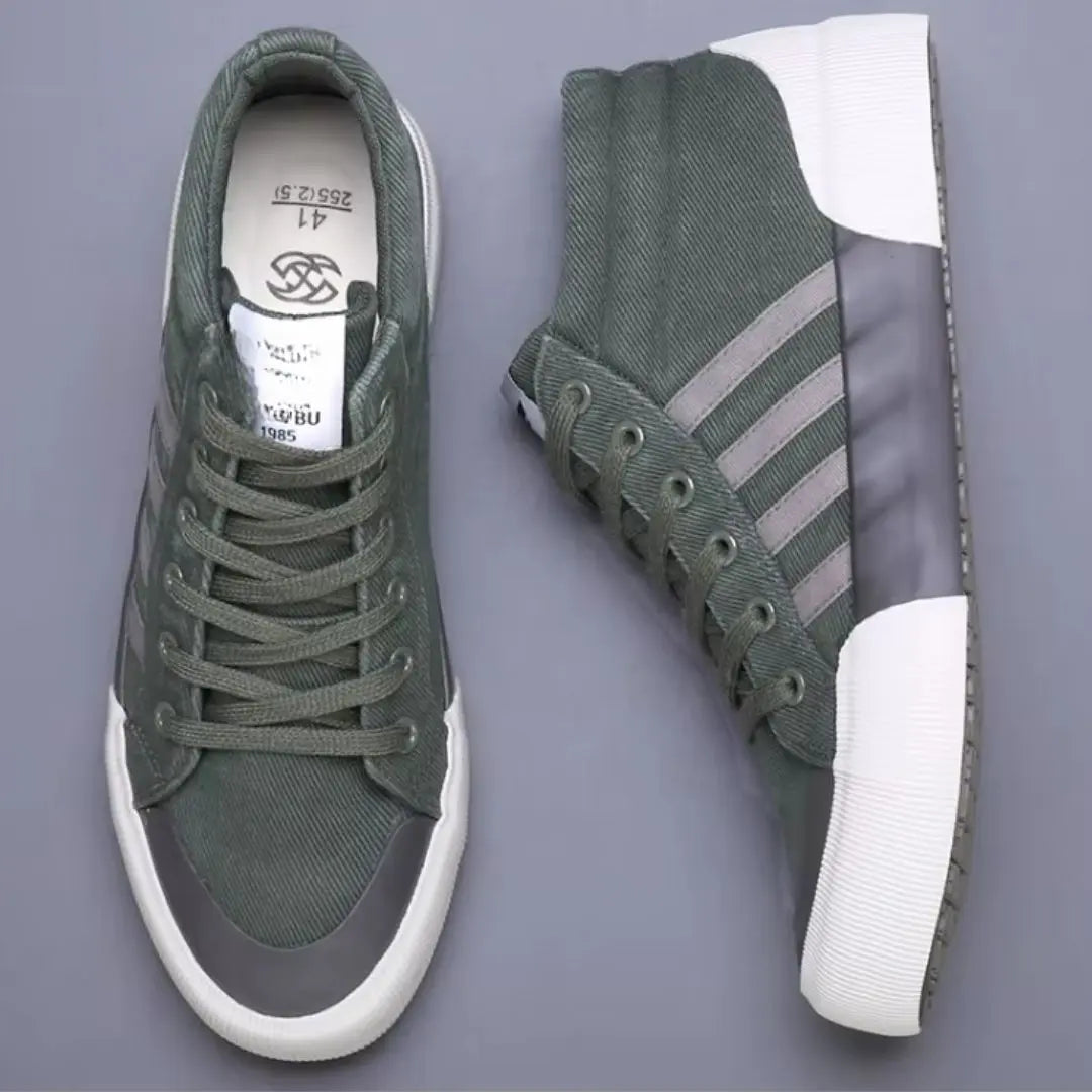 Rowley Men's Urban High Top Canvas Sneakers