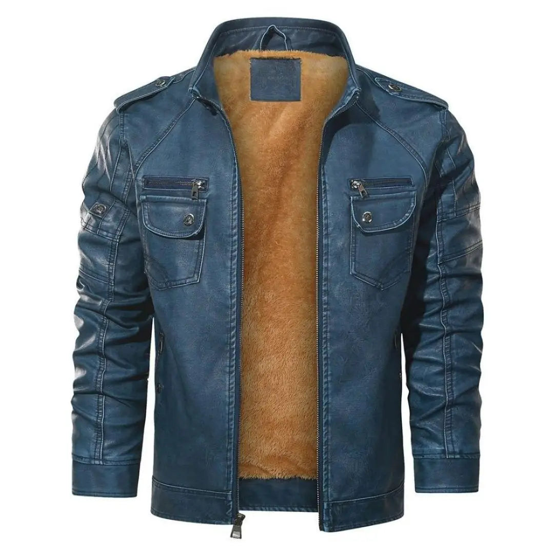 Fleece Biker Jacket