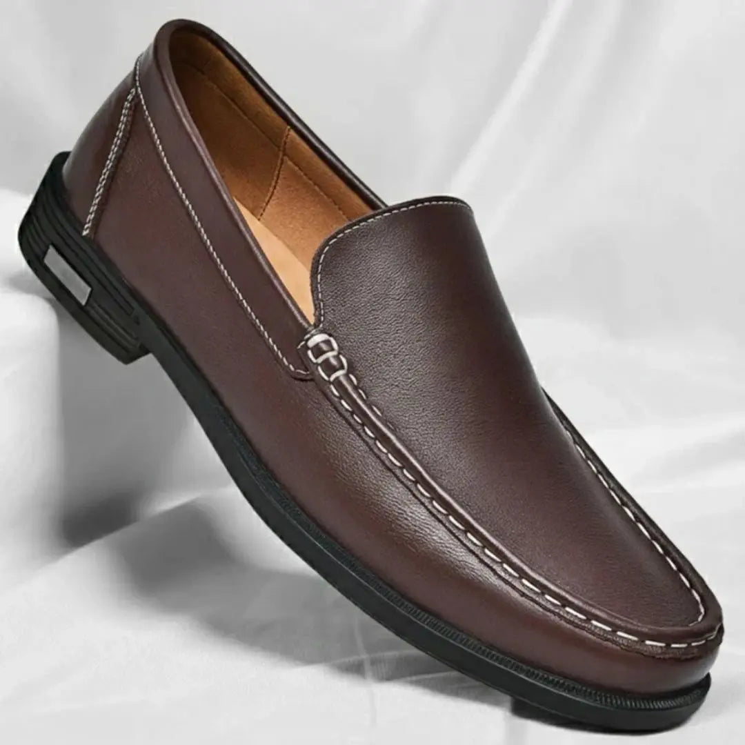 Pelle Italiana Men's Genuine Leather Loafers