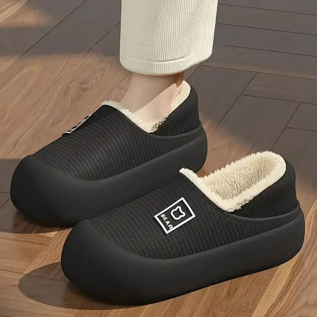 Monica Women's Fleece-Lined Water-Resistant Winter Slippers