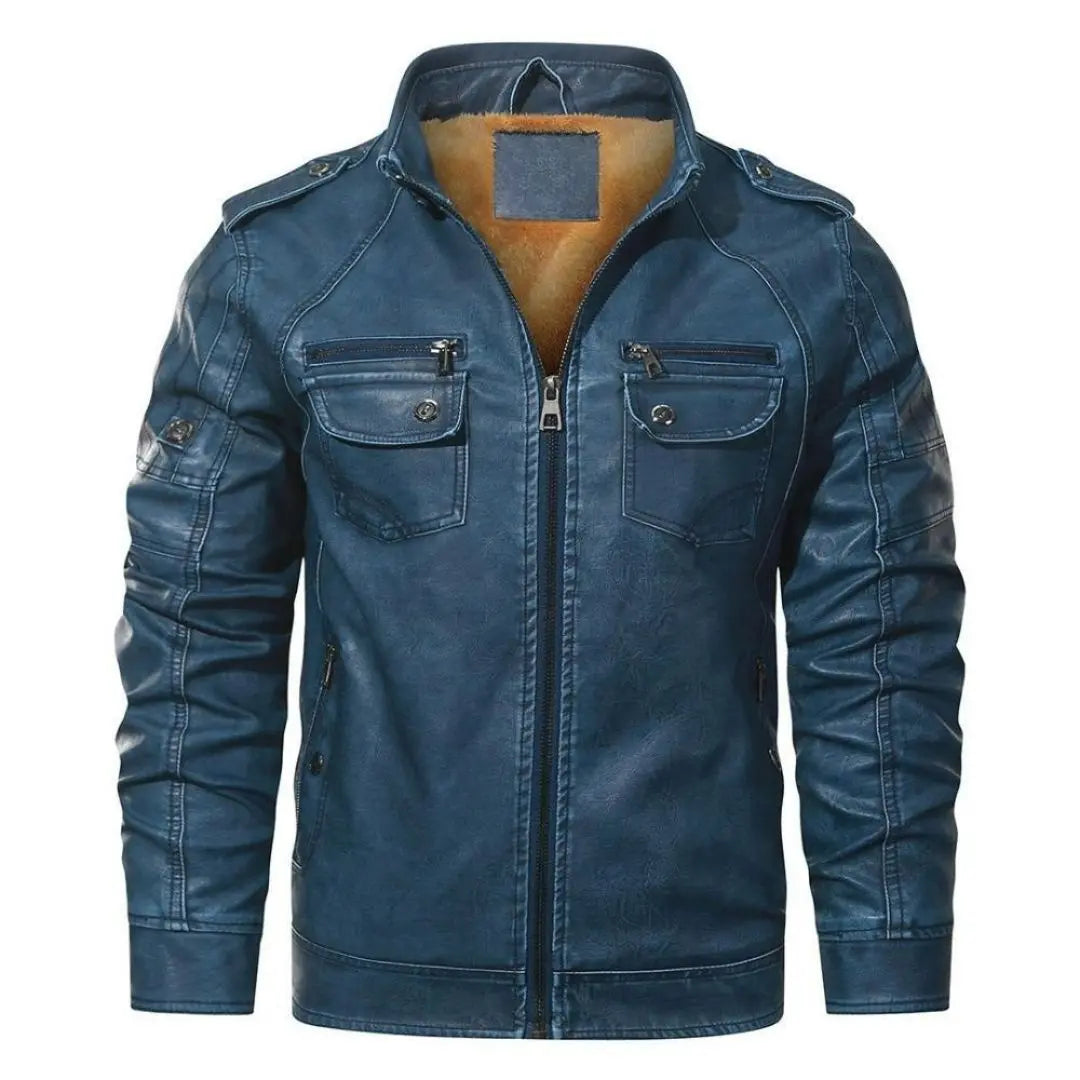 Fleece Biker Jacket