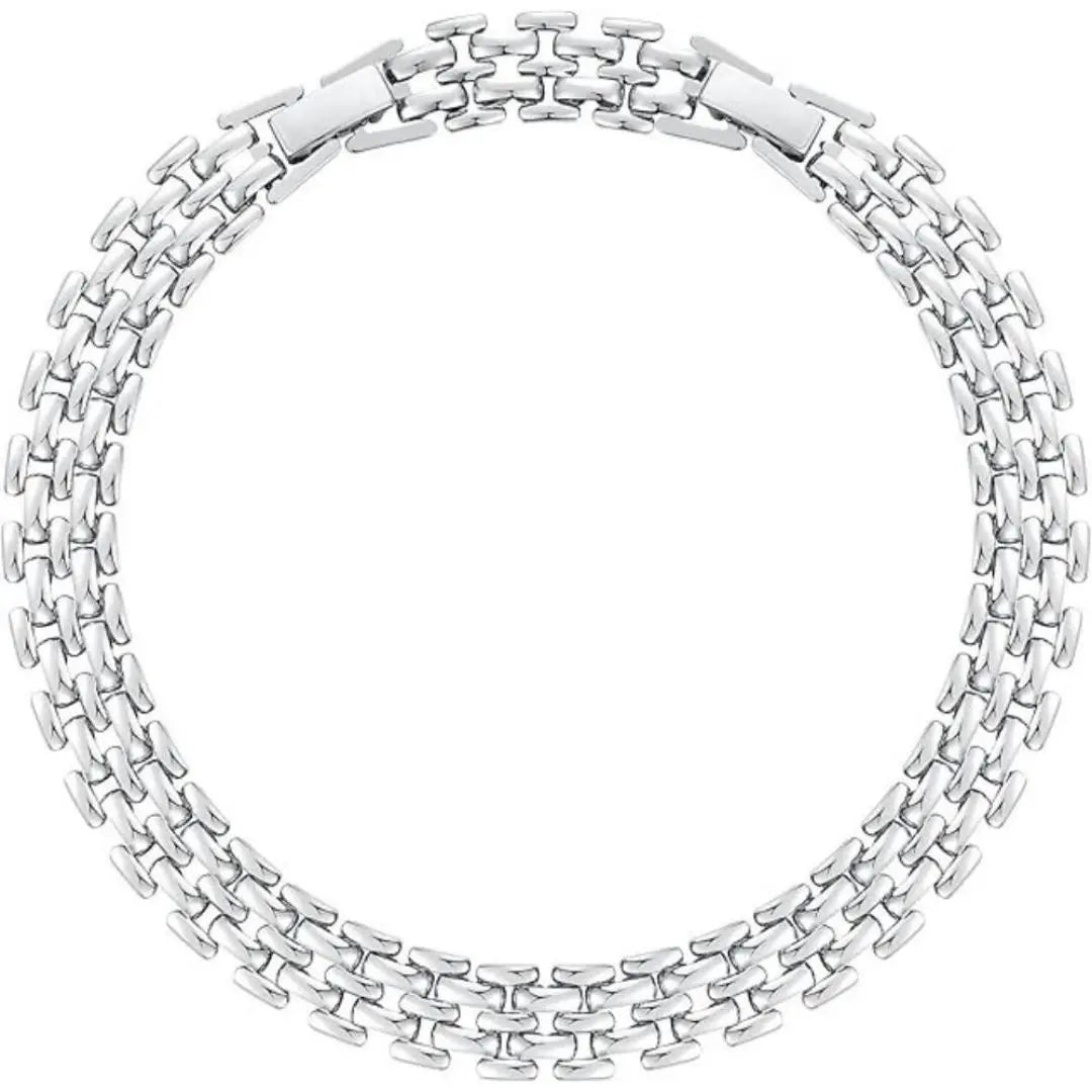 2pc 14k Chunky Link Anklets
