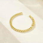 2pc 14k Chunky Link Anklets