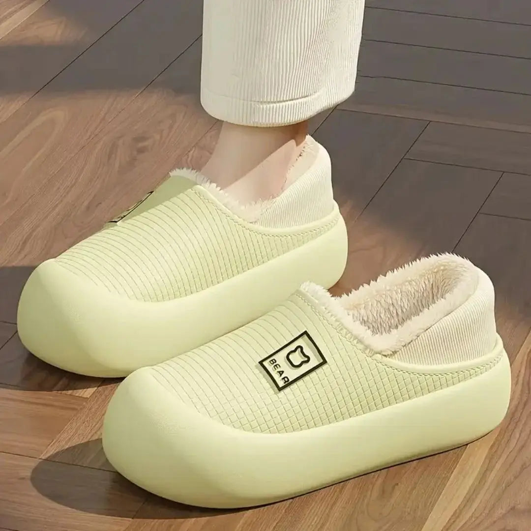 Monica Women's Fleece-Lined Water-Resistant Winter Slippers