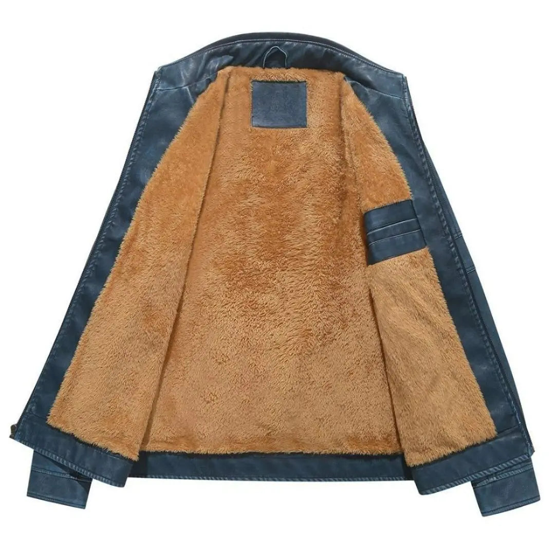 Fleece Biker Jacket