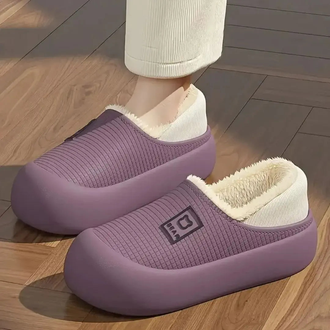 Monica Women's Fleece-Lined Water-Resistant Winter Slippers