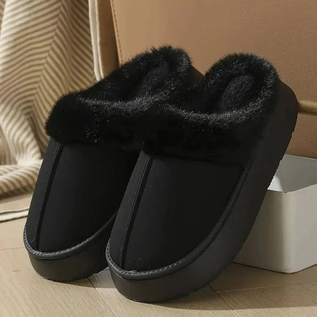 Nerina Women's Plush Slip-On Slippers