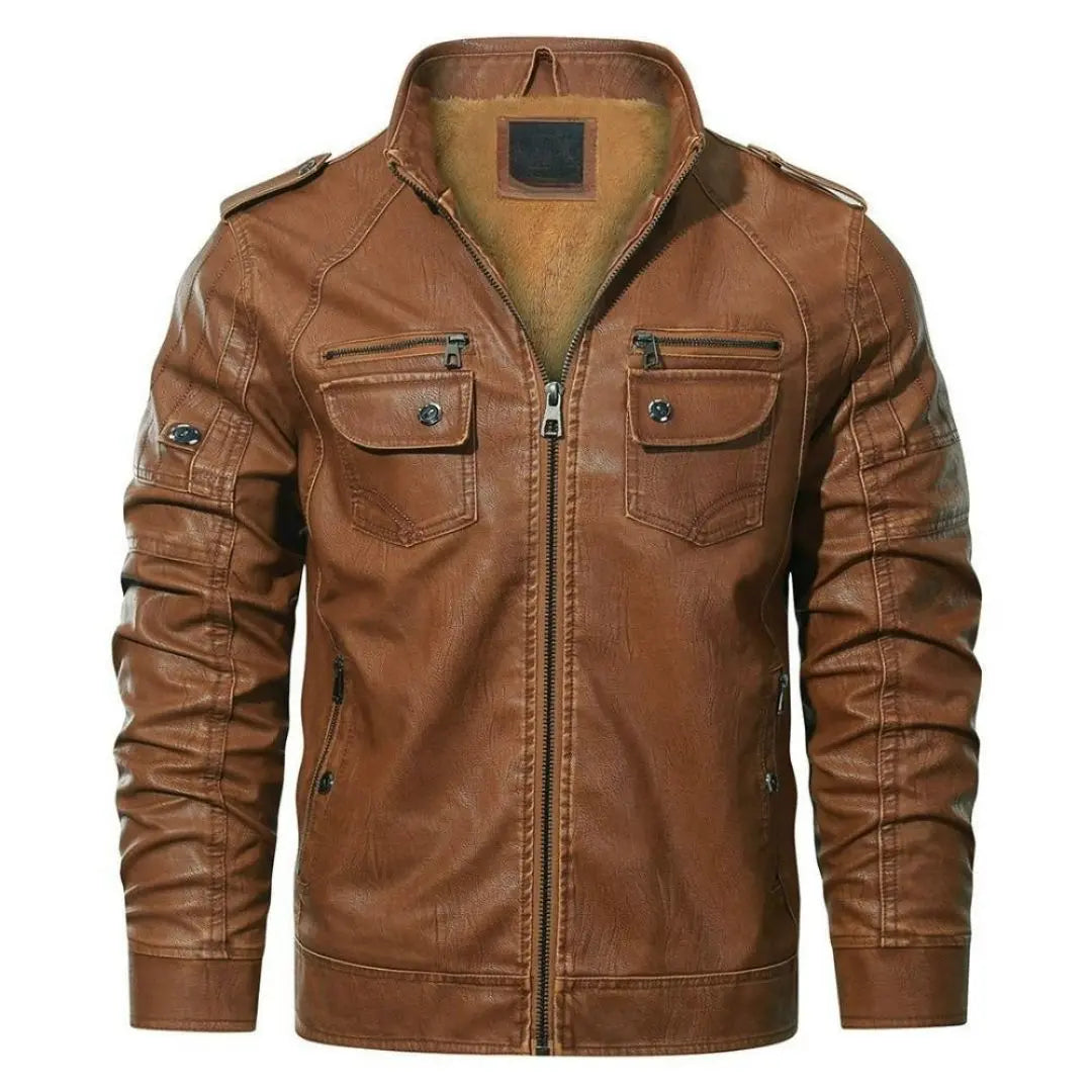 Fleece Biker Jacket