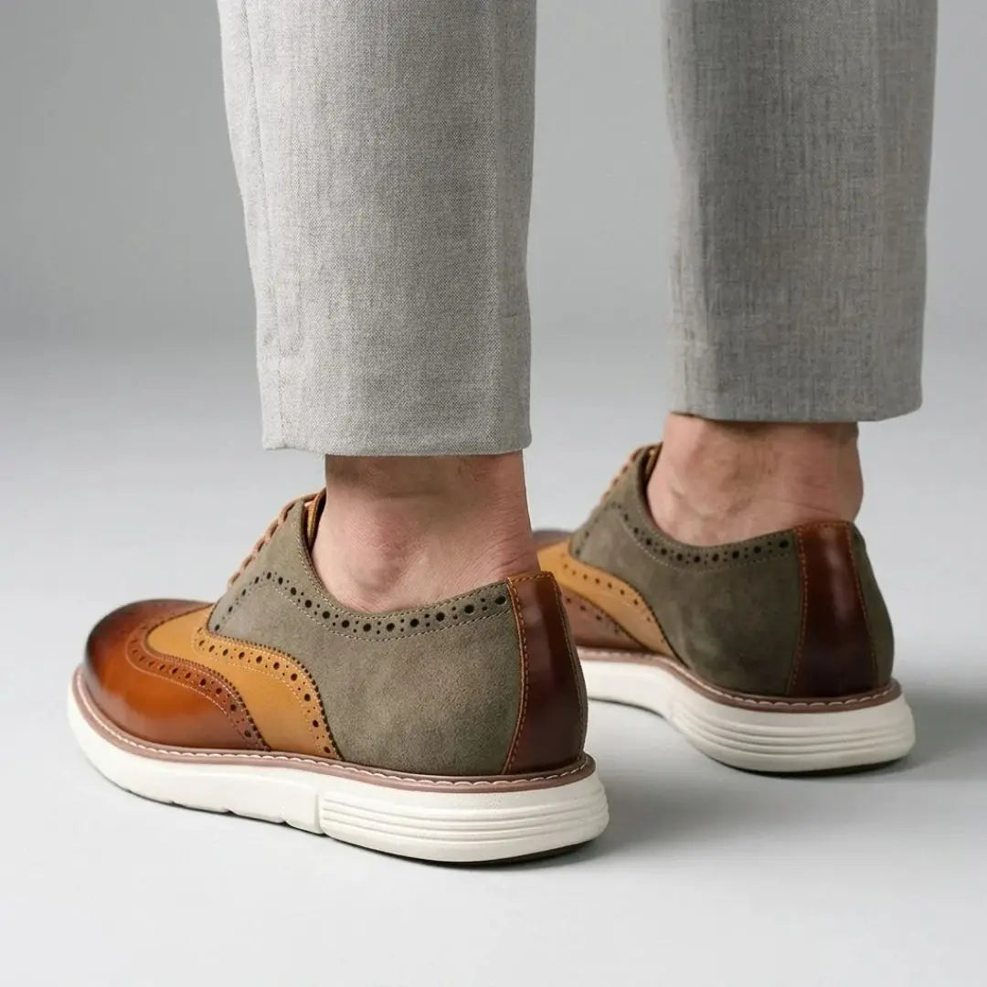 Declan Men's Wingtip Brogue Oxford Hybrid Shoes