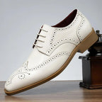 Ashworth Men's Cambridge Leather Brogue Dress Shoes
