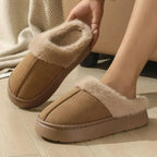 Nerina Women's Plush Slip-On Slippers