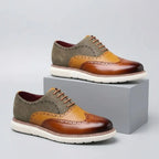 Declan Men's Wingtip Brogue Oxford Hybrid Shoes
