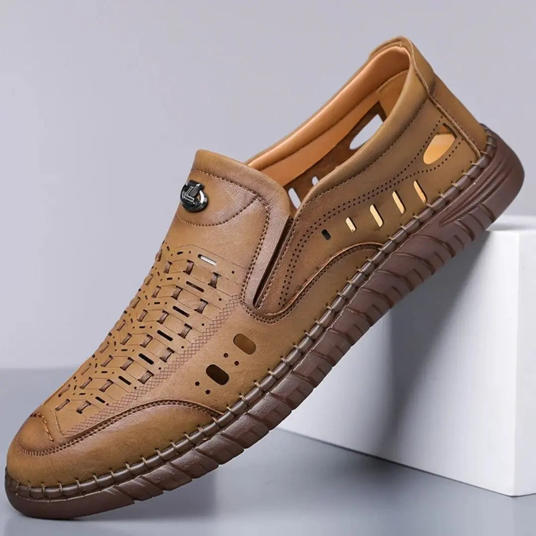 Carver Men's Genuine Leather Loafers
