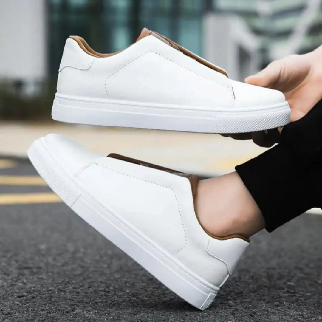 Harlowe Men's Chelsea Leather Sneakers