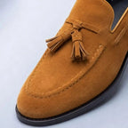 Castellan Men's Suede Tassel Flats