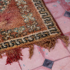 Vintage boujaad Rug 9.19 ft × 5.91 ft