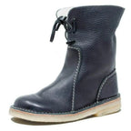 Women's Insulating Water-Resistant Vegan Leather Ankle Boots