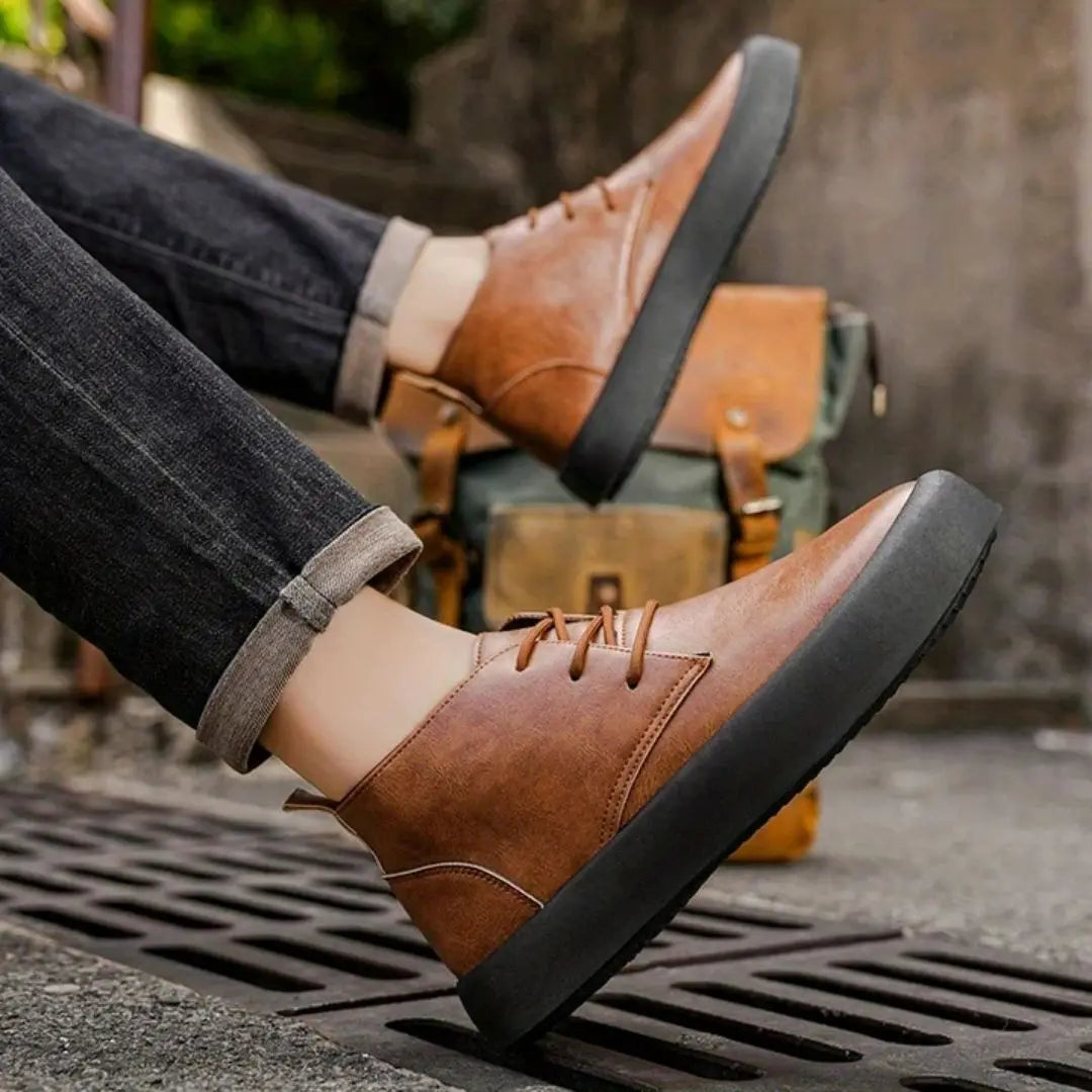 Bristol Men's Genuine Leather Shoes