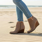 Hallow Women's Platform Ankle Boots