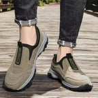 Men's Waterproof Slip-On Walking Shoes with Arch Support